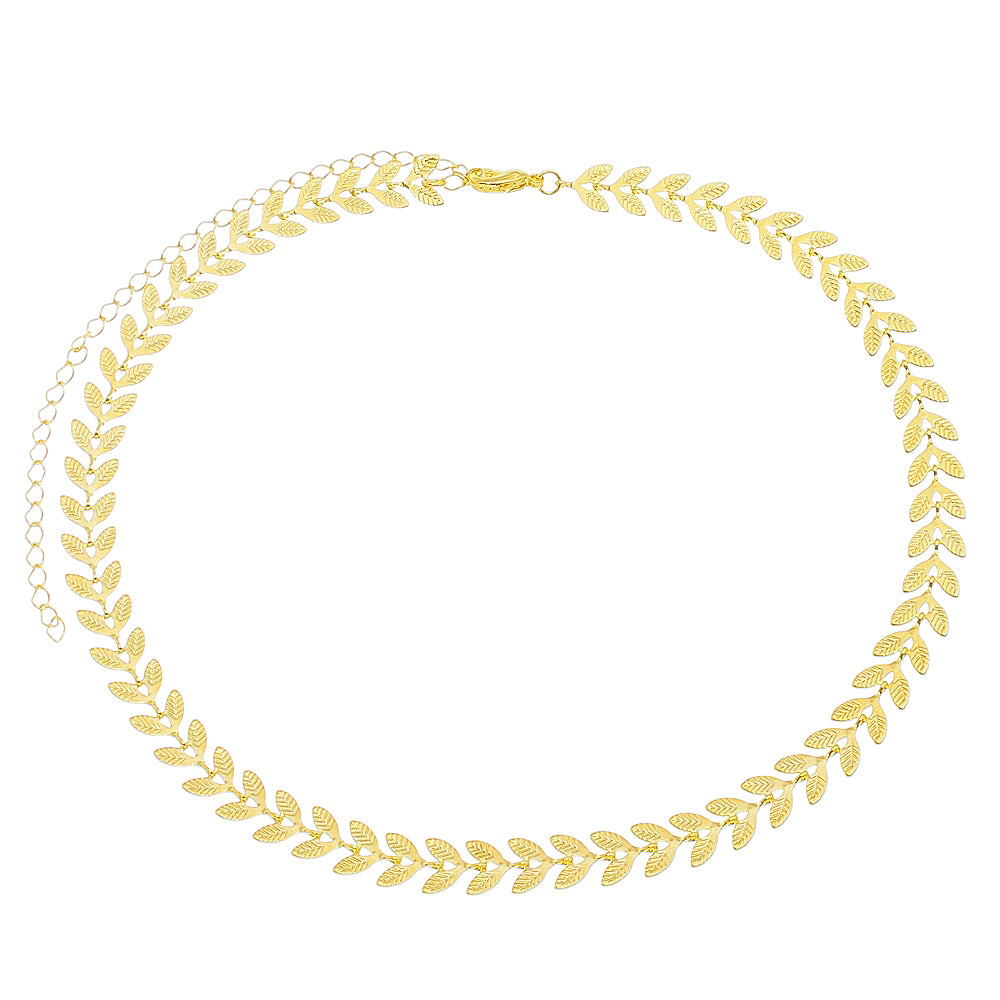 CHOKER SETA OURO 18K