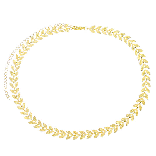 CHOKER SETA OURO 18K