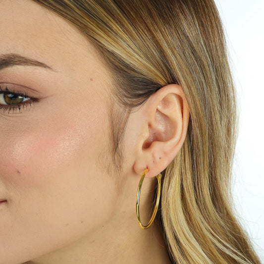 BRINCO DE ARGOLA ARO LISO