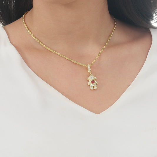 COLAR FILHOS MEGA CORDÃO BAIANO LUXO OURO 18K